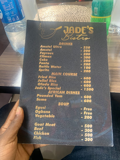 Jade's Bistro restaurant in Benue