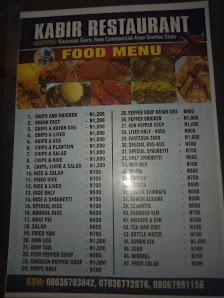 KABIR RESTAURANT restaurant photo 2 showing dining area and food