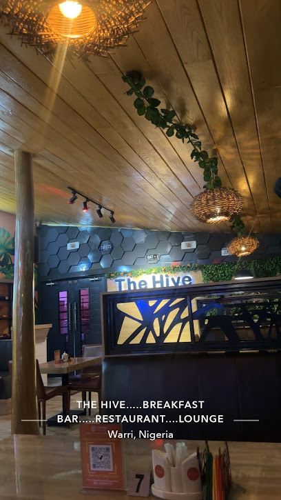 The Hive.....Breakfast bar.....Restaurant....Lounge